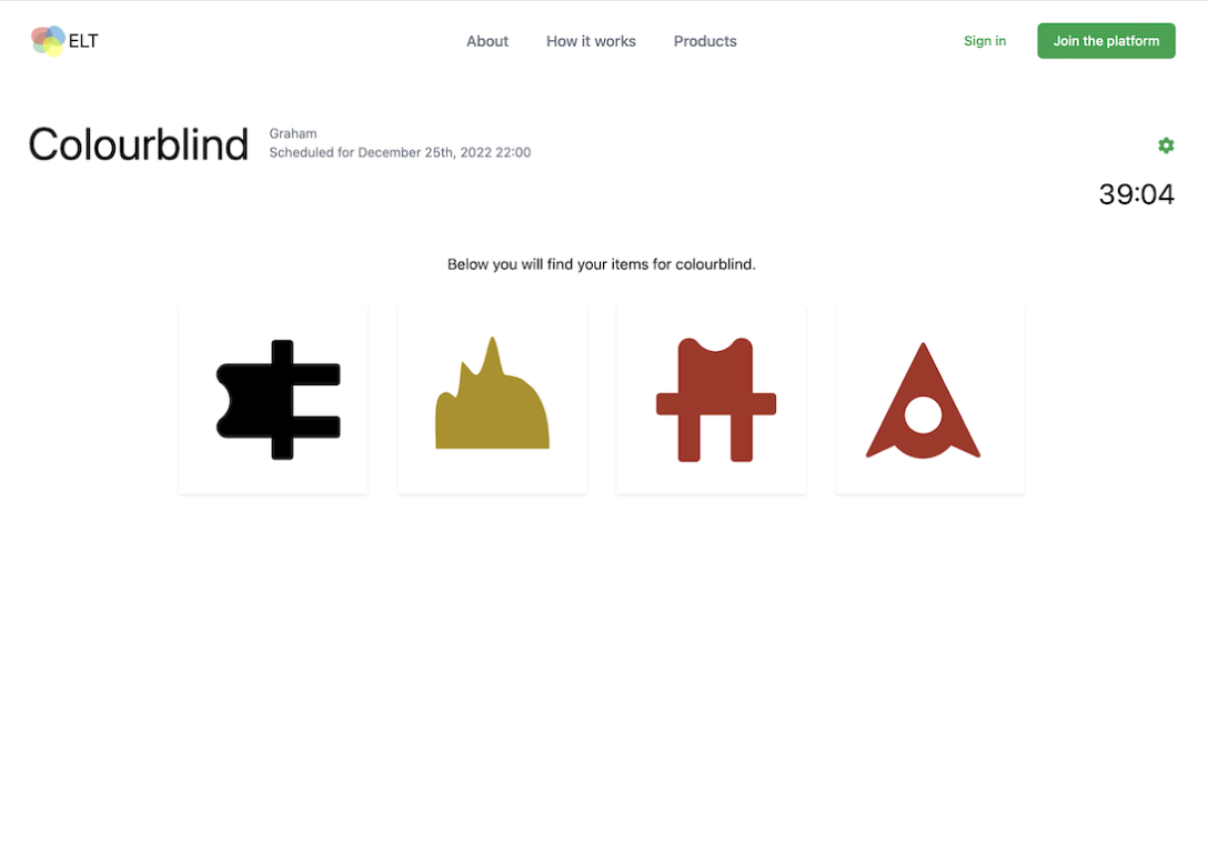 Session screenshot